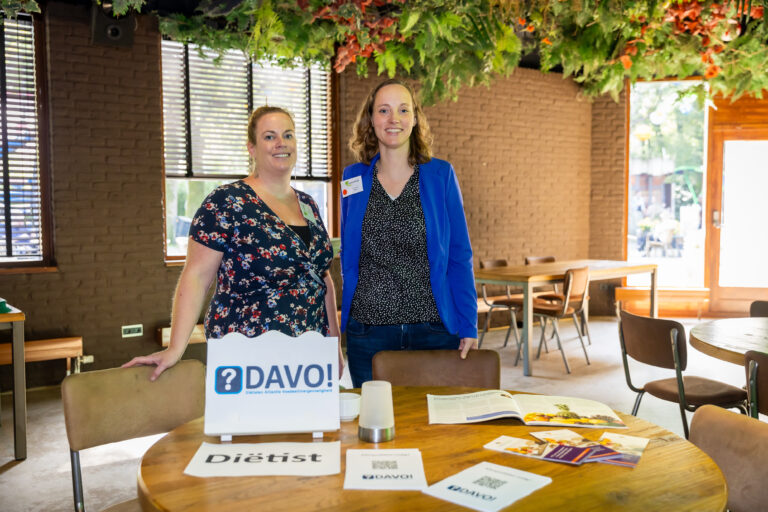 DAVO met stand op familiedag stichting Voedselallergie